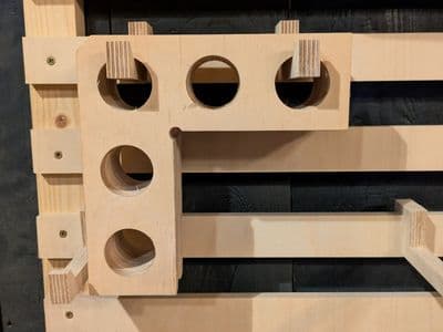 Wooden angle brackets | Right angles for fixing & gluing