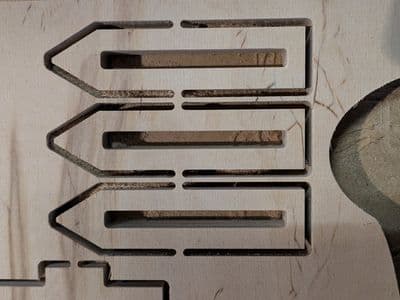 Simple CNC table clamps for M8 screws