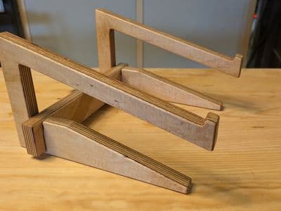 Notebook Stand | Laptop Stand made of Wood