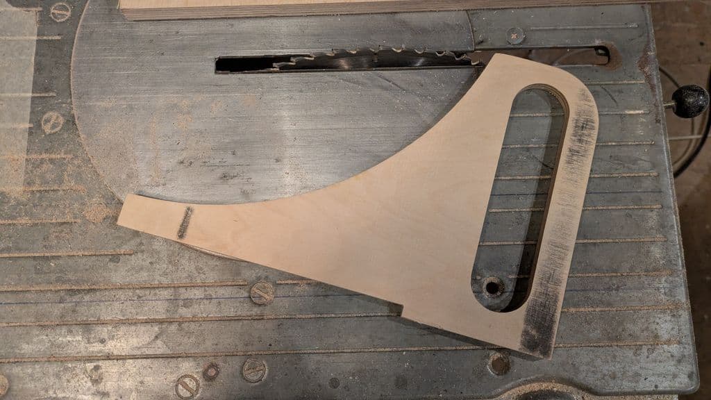 Push stick / push aid for table saw