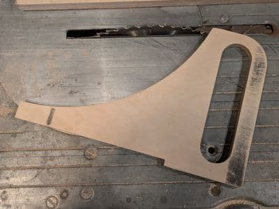 Push stick / push aid for table saw