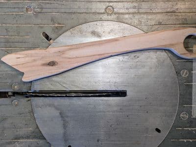 Push stick for the table saw