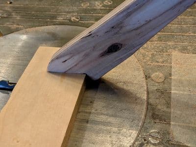 Push stick for the table saw